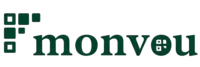 Monvou Logo – Personalisierte Geschenke mit QR-Code aus Metall oder Schiefer
